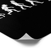 人間の進化する自由の女神は憎しみに抵抗する ポスター (角)