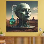 人間の進化の錬金術 キャンバスプリント (インサイチュ (リビング))