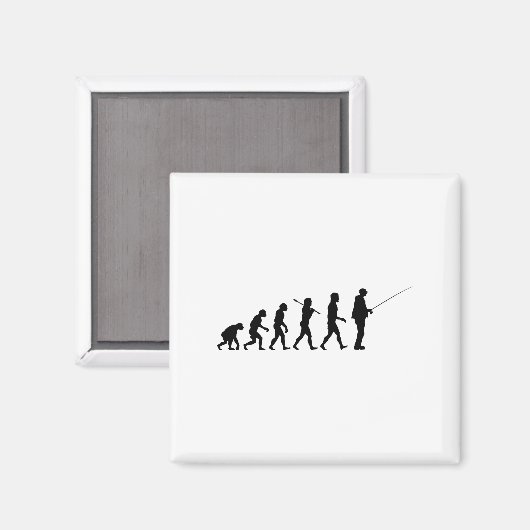 人間の進化 マグネット (正面/裏面)