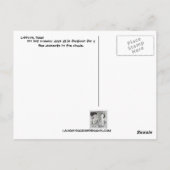 人間の過ちを犯す事は牛葉書モーへ ポストカード (裏面)