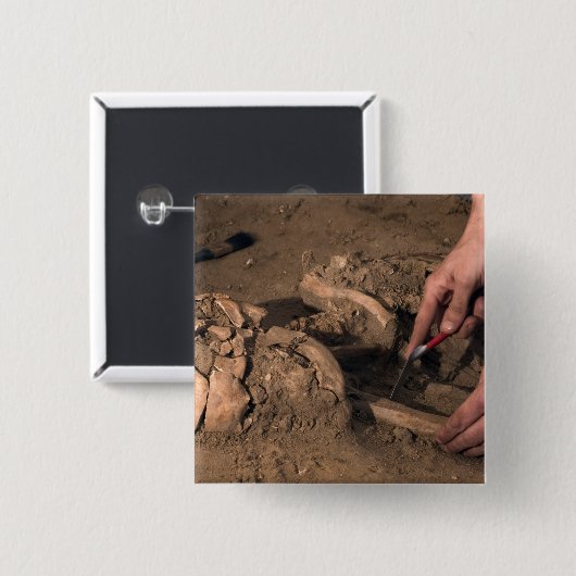 人間の遺体 缶バッジ (正面&裏面)