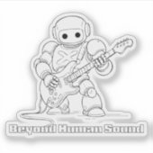 人間の音を超えて シール (正面)