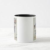 人間の頭を握っているPictish人 マグカップ (中央)