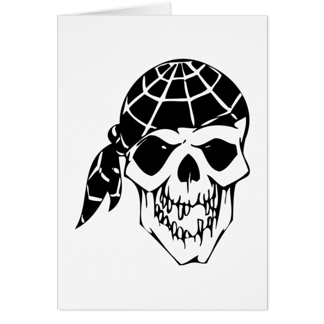 人間の頭蓋骨 (正面)