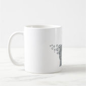 人間の頭部ギア コーヒーマグカップ (左)