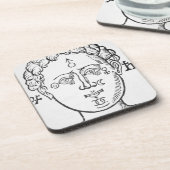 人間の頭、警察官の惑星の位置 コースター (左側)