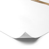 人間の骨格システム、正面図 ポスター (角)