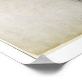 人間の骨格、前面図、シリーズから ポスター (角)