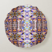 人間の魚の調和3 ラウンドクッション (裏面)