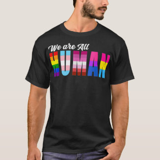 人間のLGBTQだ Tシャツ
