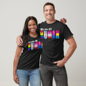 人間のLGBTQだ Tシャツ (ユニセックス)