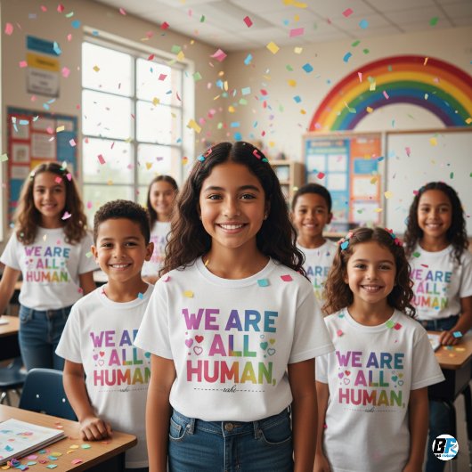 人間のLGBTQプライド Tシャツ