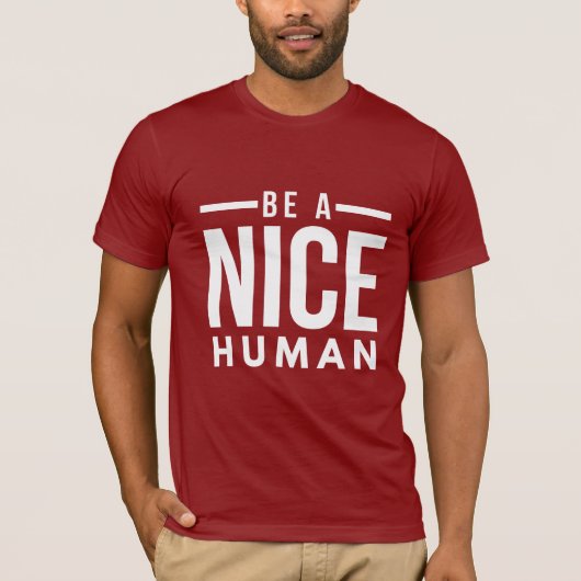 人間のTシャツが似合う Tシャツ (正面)
