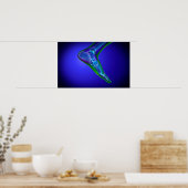 人間のX線ビュー1足 ポスター (キッチン)