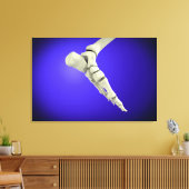 人間のX線ビュー2足 キャンバスプリント (インサイチュ (リビング))