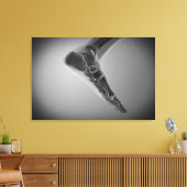 人間のX線ビュー4足 キャンバスプリント (インサイチュ (リビング))