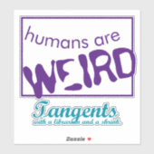 人間はステッ風変わりク シール (シート)