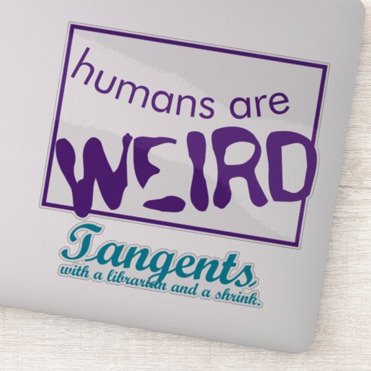 人間はステッ風変わりク シール (詳細)