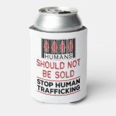 人間は人身売買で売らストップれてはいけない 缶クーラー (缶裏面)
