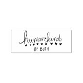 人間は人間と同じ人間である ラバースタンプ (インプリント)