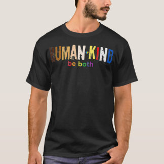 人間は平等であるLGBTゲイプライド月B Tシャツ