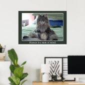 人間は心の州だ ポスター (ホームオフィス)