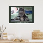 人間は心の州だ ポスター (キッチン)