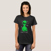 人間は恐ろしい Tシャツ (正面フル)