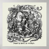 人間は虫にすぎない ポスター (正面)