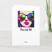 人間へのお気に入りのハッピーバースデー カード (裏面)