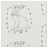 人間を採用する ファブリック (クローズアップ)
