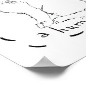 人間を採用する ポスター (角)