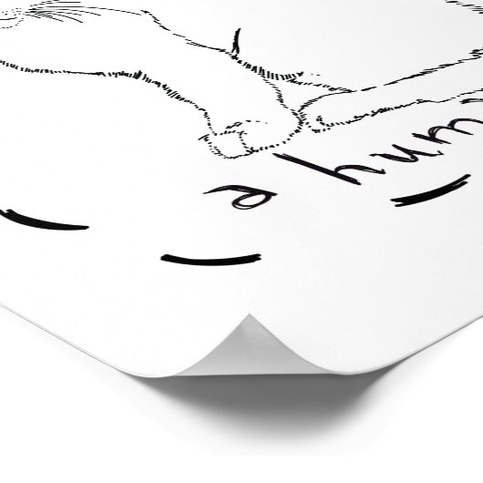 人間を採用する ポスター (角)