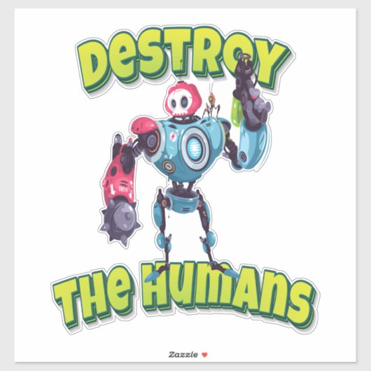 人間を破壊する シール (シート)