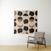 人間エネルギーとのシームレスパターンデザイン タペストリー (インサイチュ(横))