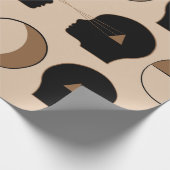 人間エネルギーとのシームレスパターンデザイン ラッピングペーパー (角)