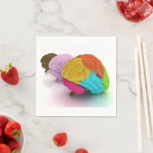 人間カラフル脳紙ナプキンス スタンダードカクテルナプキン (インサイチュ)