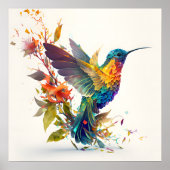 人間カラフル鳥 ポスター (正面)