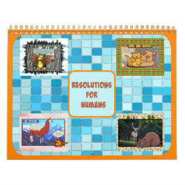 人間カレンダーの解像度（中サイズ） カレンダー