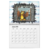 人間カレンダーの解像度（中サイズ） カレンダー (1月 2020)