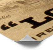 人間キャノンボールヴィンテージサーカスのポスター ポスター (角)