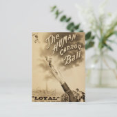 人間キャノンボールヴィンテージサーカスのポスター ポストカード (スタンド正面)