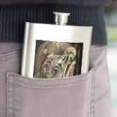 人間クラシック骨格デザイン フラスク (インサイチュ)