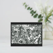 人間グレすごいーコラージュ ポストカード (スタンド正面)