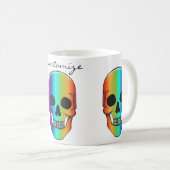 人間サイケデリックスカルサンダー_コーブ コーヒーマグカップ (正面右)