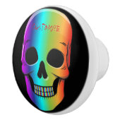 人間サイケデリックスカルサンダー_コーブ セラミックノブ (右)