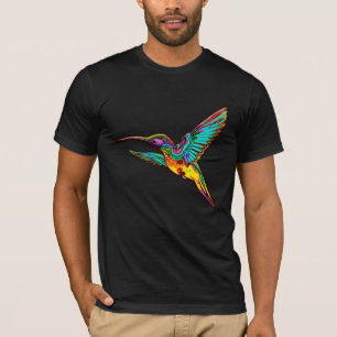 人間サイケデリック鳥 Tシャツ