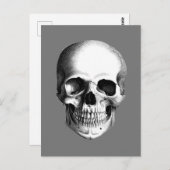 人間スカルはがき ポストカード (正面/裏面)