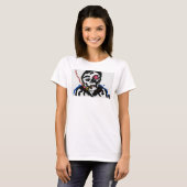 人間ファンキー顔Tシャツ Tシャツ (正面フル)