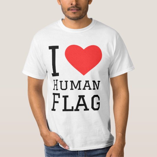 人間フラグが好き Tシャツ (正面)